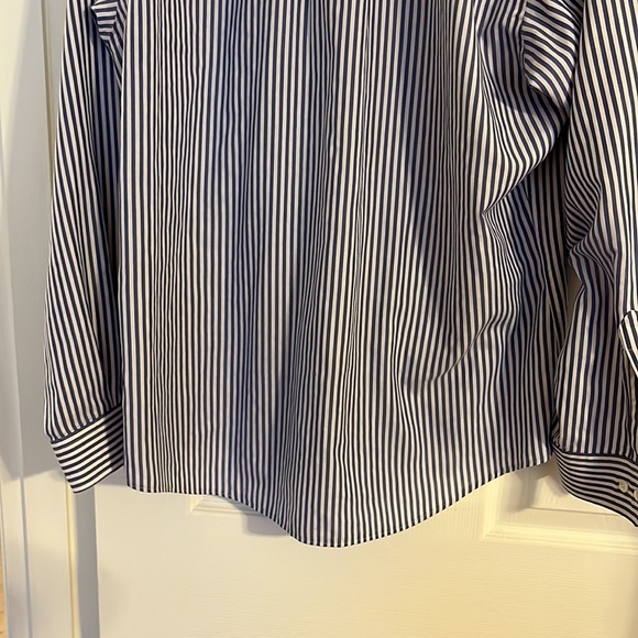 John Henry Athletic Wrinkle Free Plus Striped Size 17.5-34/35 - Picture 4 of 4